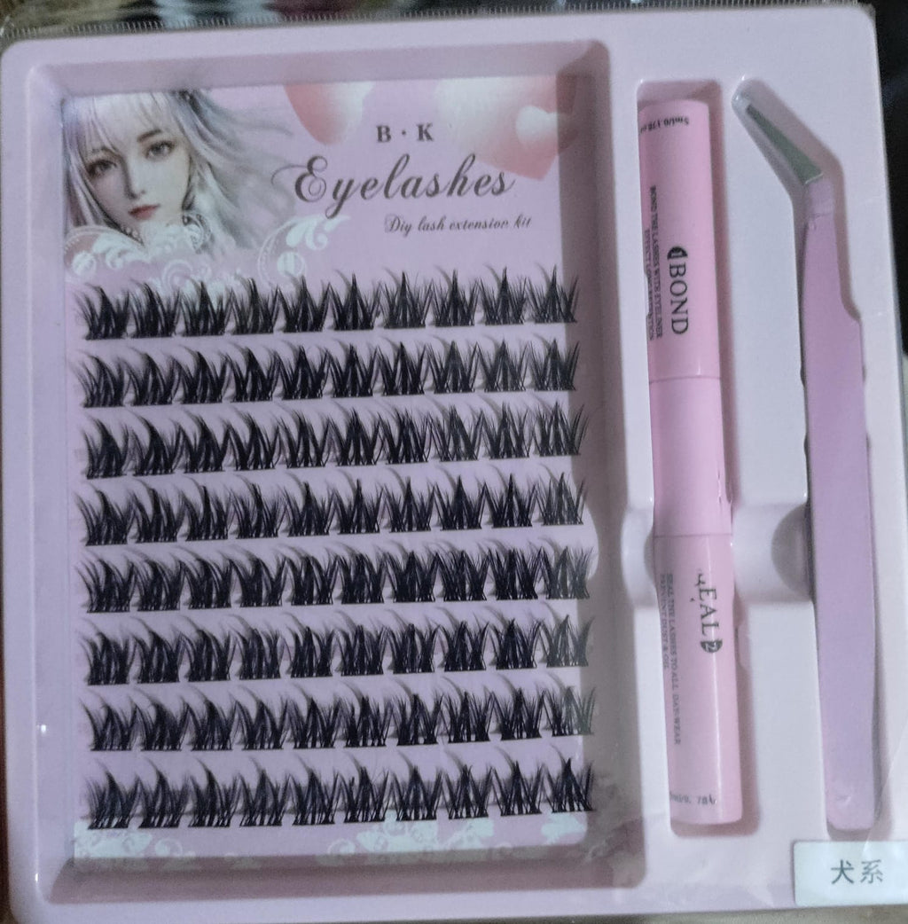 3 In 1 Permanent Eyelash Extension Set Professional Lash Kit